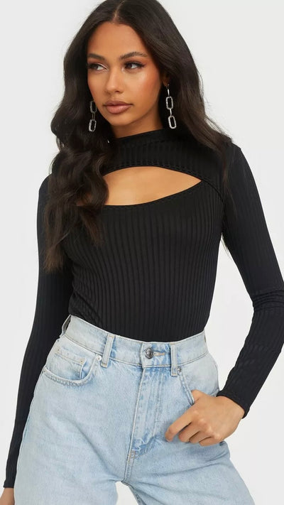 Hailee Bodysuit - Black