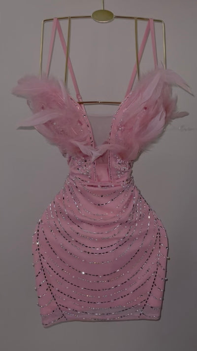 Yanely Dress - Pink