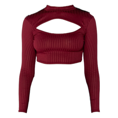 Alissa Top - Burgundy