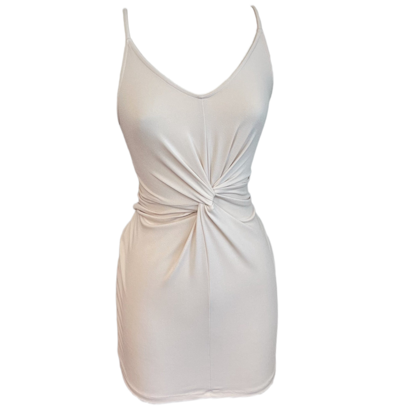 Knot Yours Dress - Nude